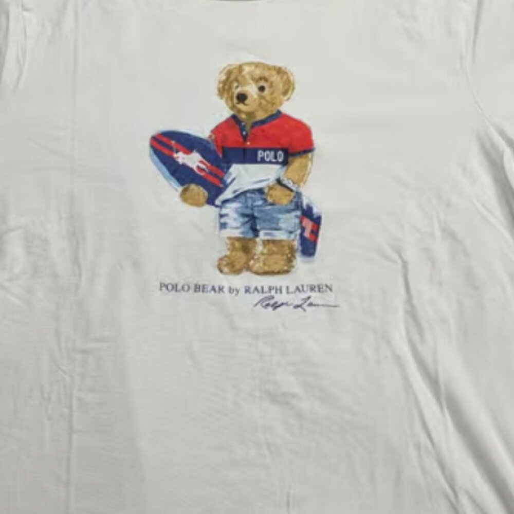 Surf Bear Graphic T-Shirt